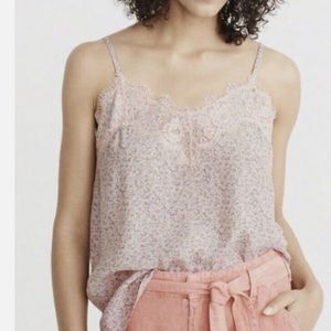 Abercrombie and Fitch lace parsley camisole